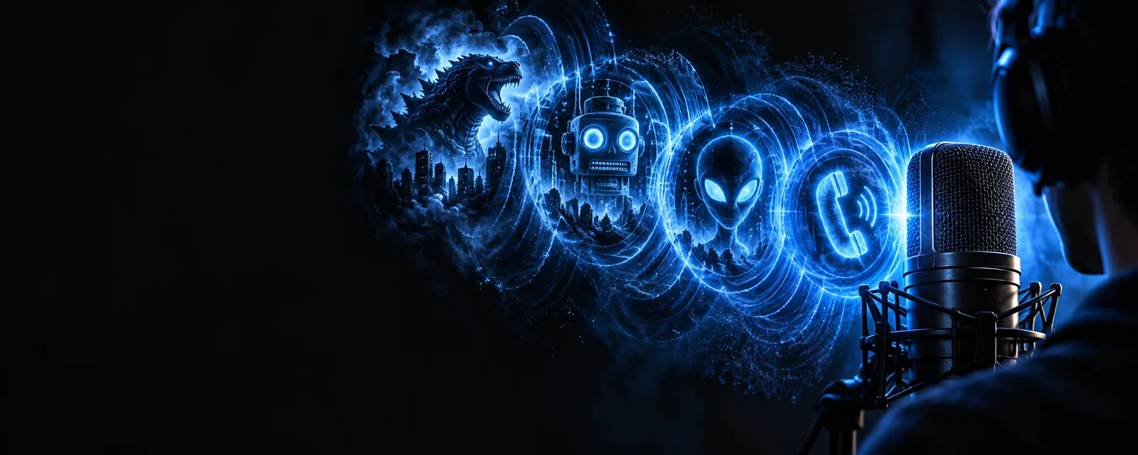 Voice Changer landing visual