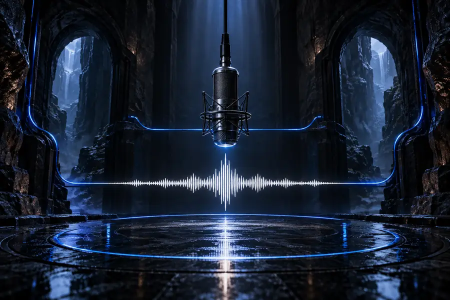 Voice effect workflow before processing